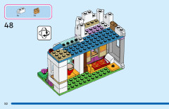 LEGO 43205 instructions page 52 – build guide