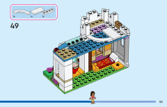 LEGO 43205 instructions page 53 – build guide