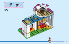 LEGO 43205 instructions page 59 – build guide