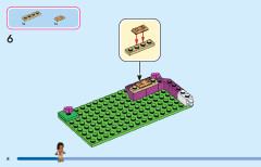 LEGO 43205 instructions page 8 – build guide