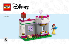 LEGO 43205 instructions page 1 – build guide