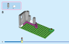 LEGO 43205 instructions page 10 – build guide