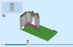 LEGO 43205 instructions page 12 – build guide
