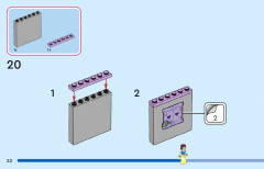 LEGO 43205 instructions page 22 – build guide