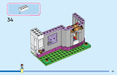 LEGO 43205 instructions page 35 – build guide