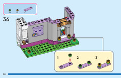 LEGO 43205 instructions page 38 – build guide