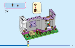LEGO 43205 instructions page 41 – build guide