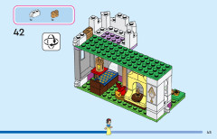 LEGO 43205 instructions page 45 – build guide