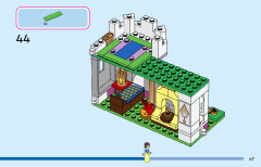 LEGO 43205 instructions page 47 – build guide