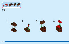 LEGO 43205 instructions page 58 – build guide