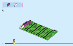 LEGO 43205 instructions page 6 – build guide