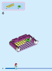 LEGO 43205 instructions page 12 – build guide
