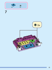 LEGO 43205 instructions page 13 – build guide