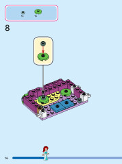 LEGO 43205 instructions page 14 – build guide
