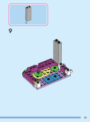 LEGO 43205 instructions page 15 – build guide