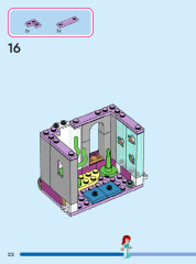 LEGO 43205 instructions page 22 – build guide