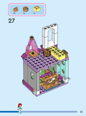 LEGO 43205 instructions page 35 – build guide