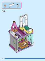 LEGO 43205 instructions page 40 – build guide