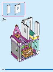 LEGO 43205 instructions page 42 – build guide
