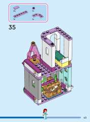 LEGO 43205 instructions page 43 – build guide