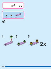 LEGO 43205 instructions page 50 – build guide
