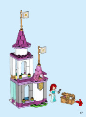 LEGO 43205 instructions page 57 – build guide