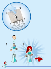 LEGO 43205 instructions page 6 – build guide