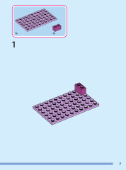 LEGO 43205 instructions page 7 – build guide