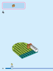 LEGO 43206 instructions page 10 – build guide