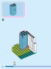 LEGO 43206 instructions page 12 – build guide