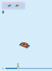 LEGO 43206 instructions page 14 – build guide