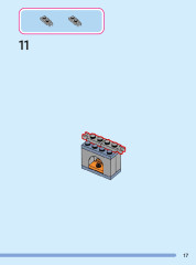 LEGO 43206 instructions page 17 – build guide