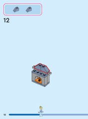 LEGO 43206 instructions page 18 – build guide