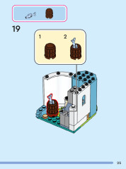 LEGO 43206 instructions page 25 – build guide