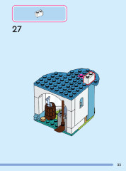 LEGO 43206 instructions page 33 – build guide