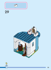 LEGO 43206 instructions page 35 – build guide