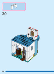 LEGO 43206 instructions page 36 – build guide