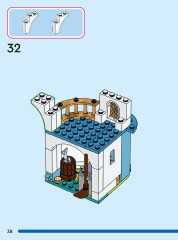 LEGO 43206 instructions page 38 – build guide