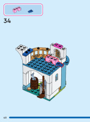 LEGO 43206 instructions page 40 – build guide