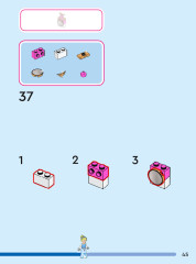 LEGO 43206 instructions page 45 – build guide