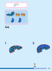 LEGO 43206 instructions page 53 – build guide