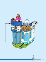 LEGO 43206 instructions page 55 – build guide