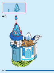 LEGO 43206 instructions page 56 – build guide