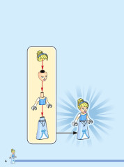 LEGO 43206 instructions page 6 – build guide