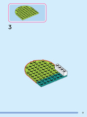 LEGO 43206 instructions page 9 – build guide