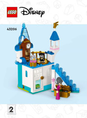 LEGO 43206 instructions page 1 – build guide