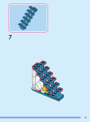 LEGO 43206 instructions page 11 – build guide