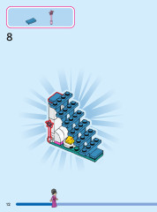 LEGO 43206 instructions page 12 – build guide