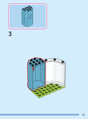 LEGO 43206 instructions page 15 – build guide