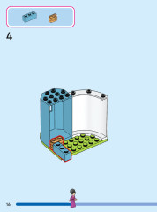 LEGO 43206 instructions page 16 – build guide